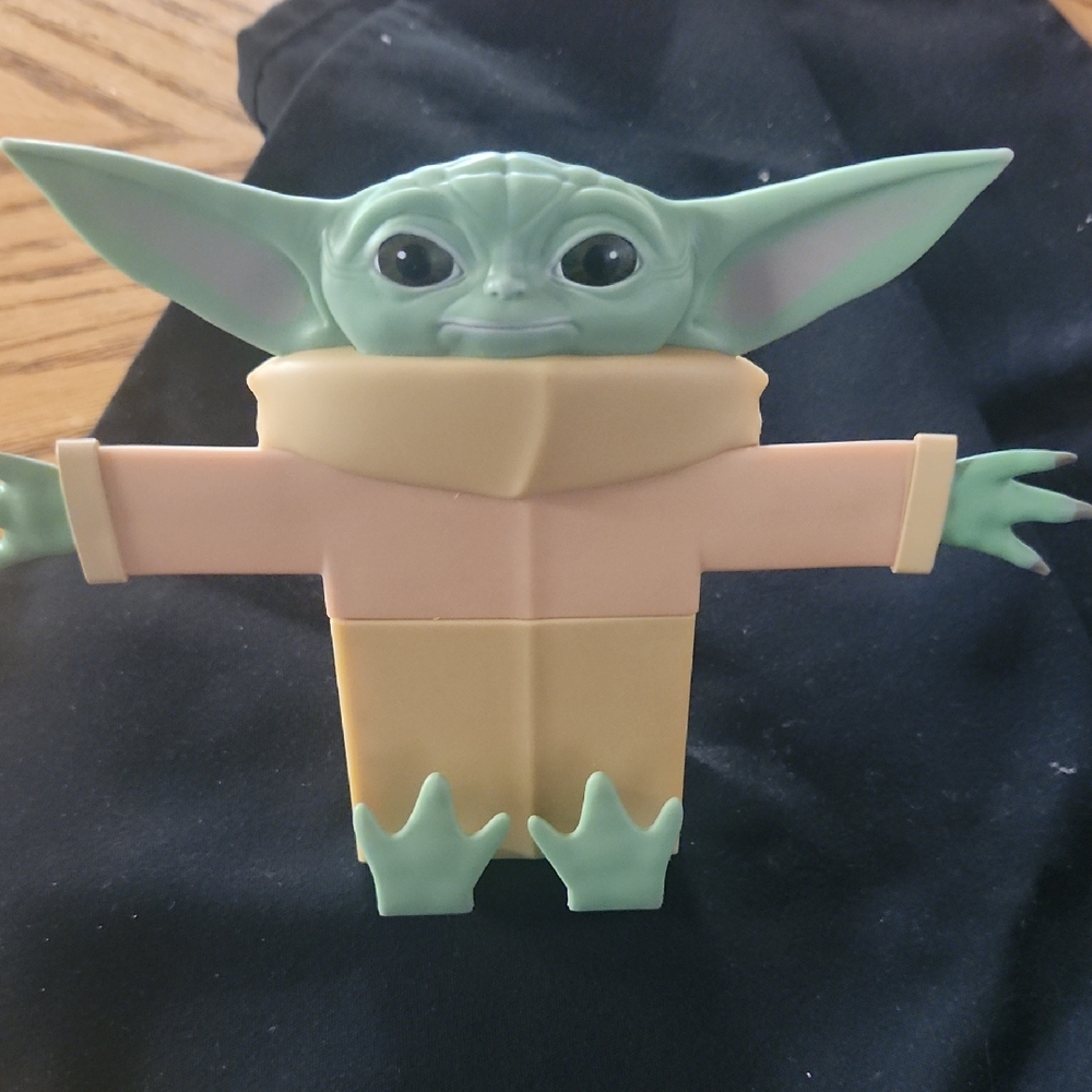 Green Alien Action Figure Toy in Tan Outfit
